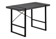 Computer Desk For Home Office, Laptop, Modern Convenient Design - Gray - R&R Furniture Gallery (Fountain Valley, CA)