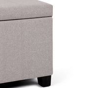 Dover - Upholstered Storage Ottoman Bench - R&R Furniture Gallery (Fountain Valley, CA)