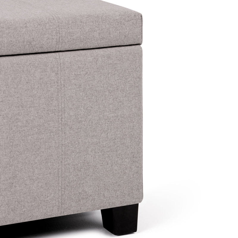 Dover - Upholstered Storage Ottoman Bench - R&R Furniture Gallery (Fountain Valley, CA)