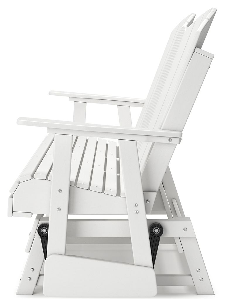 Hyland Wave - Glider Loveseat - R&R Furniture Gallery (Fountain Valley, CA)