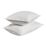 Classic Home Diamond Sham featuring a quilted design, perfect for adding elegance to bedroom decor.
