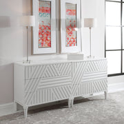 Uttermost Colby Drawer Chest from Accent Chests collection, featuring a stylish wooden accent chest with multiple drawers and modern design.
