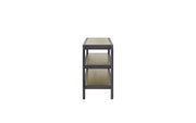 Console Table With Insets - Black - R&R Furniture Gallery (Fountain Valley, CA)