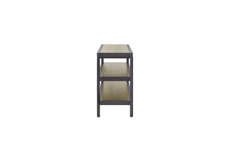 Console Table With Insets - Black - R&R Furniture Gallery (Fountain Valley, CA)