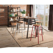 Scarus - Bar Table - Natural & Gunmetal - R&R Furniture Gallery (Fountain Valley, CA)