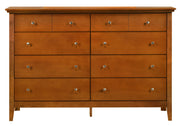 Glory Furniture Hammond elegant casual dresser with multiple drawers, ideal for bedroom or living room storage.
