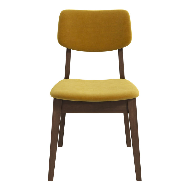 Carlos - Solid Back Side Chair (Set of 2) - R&R Furniture Gallery (Fountain Valley, CA)
