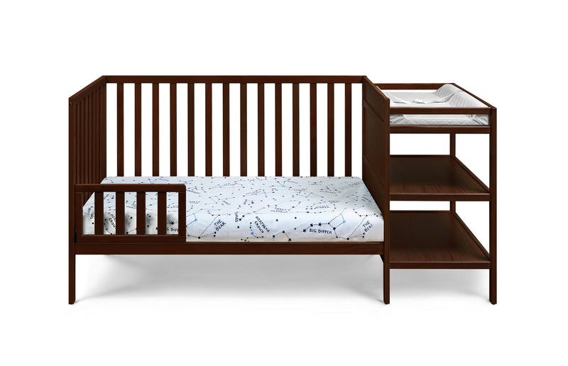 Palmer - 3-in-1 Convertible Crib / Changer Combo - R&R Furniture Gallery (Fountain Valley, CA)