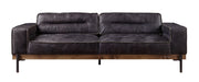 Silchester - Sofa - Antique Ebony Top Grain Leather - R&R Furniture Gallery (Fountain Valley, CA)