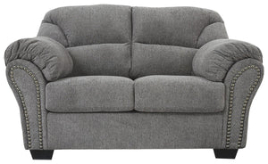 Allmaxx - Loveseat - Pewter - R&R Furniture Gallery (Fountain Valley, CA)