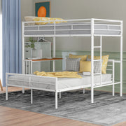 Bunk Bed With Desk, Ladder And Quality Slats For Bedroom - R&R Furniture Gallery (Fountain Valley, CA)