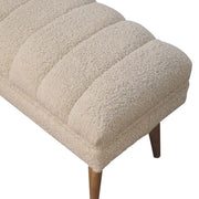 Puffer Bench - Beige - R&R Furniture Gallery (Fountain Valley, CA)