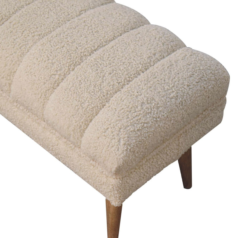 Puffer Bench - Beige - R&R Furniture Gallery (Fountain Valley, CA)