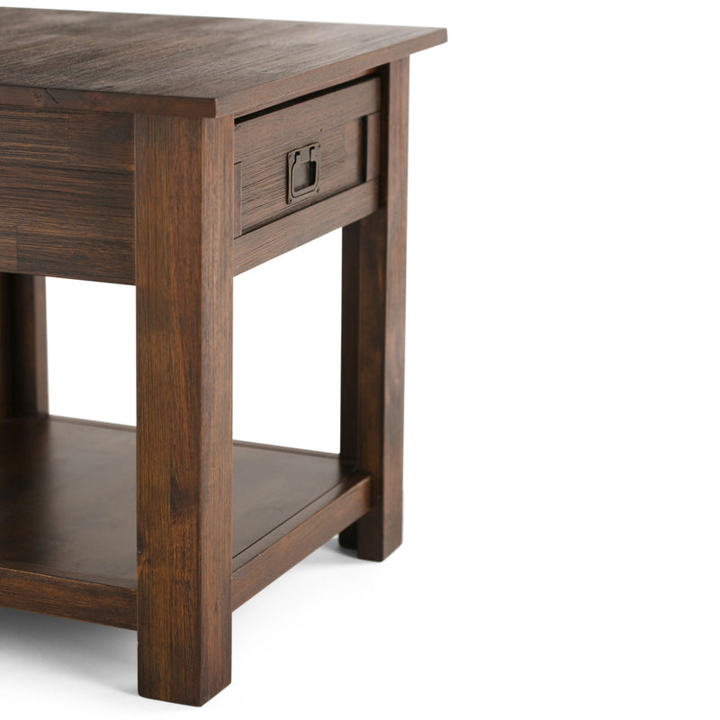 Monroe - Handcrafted Side Table - R&R Furniture Gallery (Fountain Valley, CA)