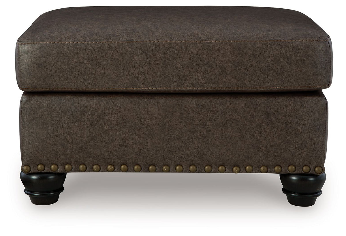 Roxmere - Ottoman - Umber - R&R Furniture Gallery (Fountain Valley, CA)