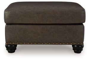 Roxmere - Ottoman - Umber - R&R Furniture Gallery (Fountain Valley, CA)