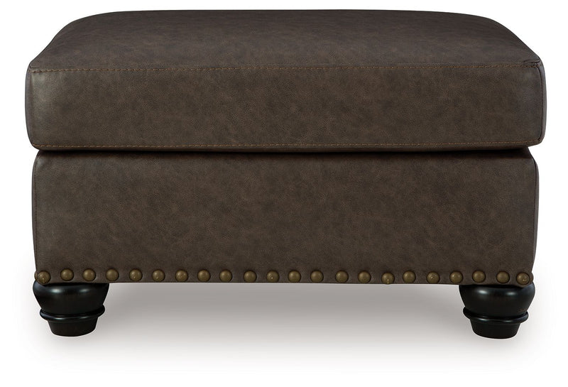 Roxmere - Ottoman - Umber - R&R Furniture Gallery (Fountain Valley, CA)