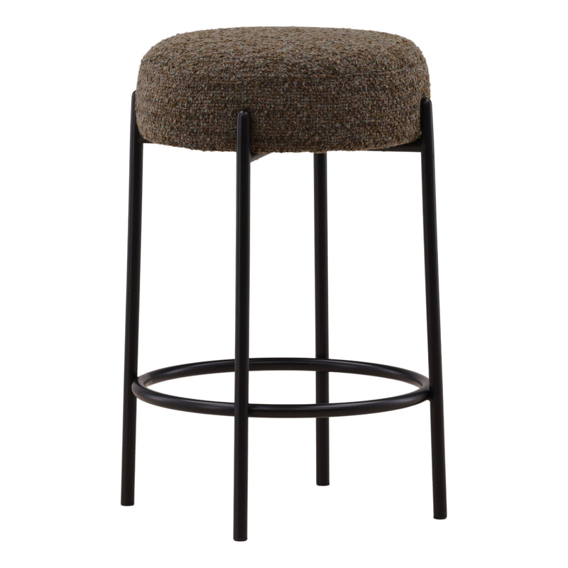 Becca - Counter Stool - Moss Green And Black