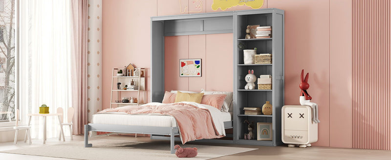 Murphy Wall Bed With Shelves - R&R Furniture Gallery (Fountain Valley, CA)