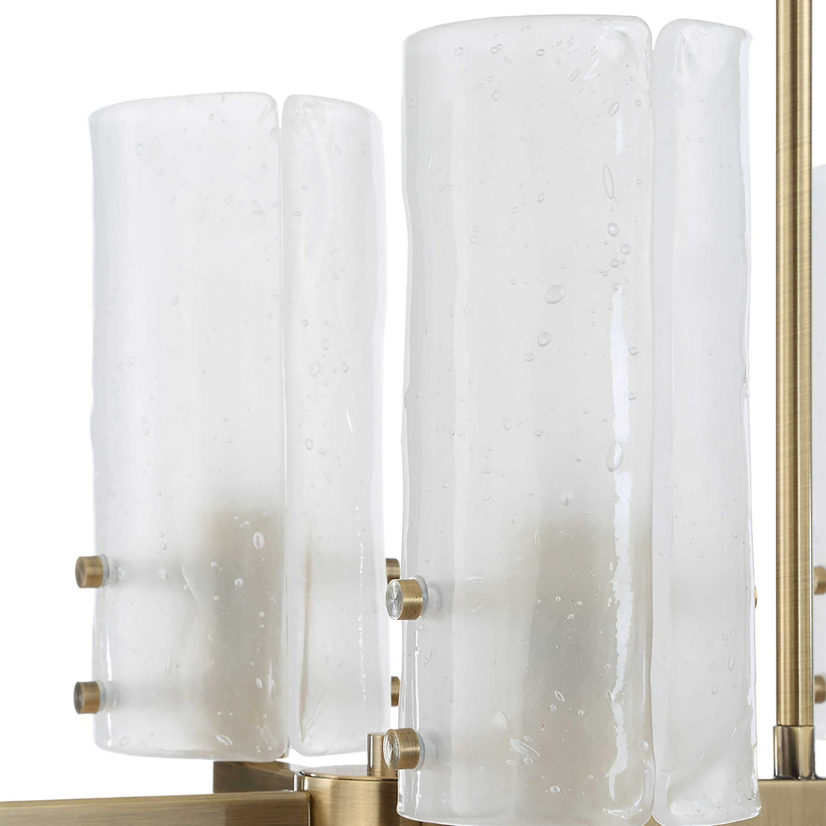 Mistie - 8 Light Linear Chandelier - Bronze