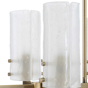 Mistie - 8 Light Linear Chandelier - Bronze