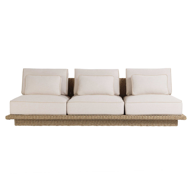 Mora - 96" Outdoor Sofa - Cream - R&R Furniture Gallery (Fountain Valley, CA)