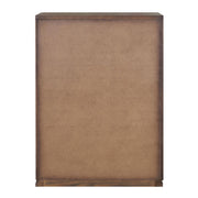 ACME Zoey Brown Oak accent chest with sleek design and storage drawers, ideal for living room or bedroom decor.
