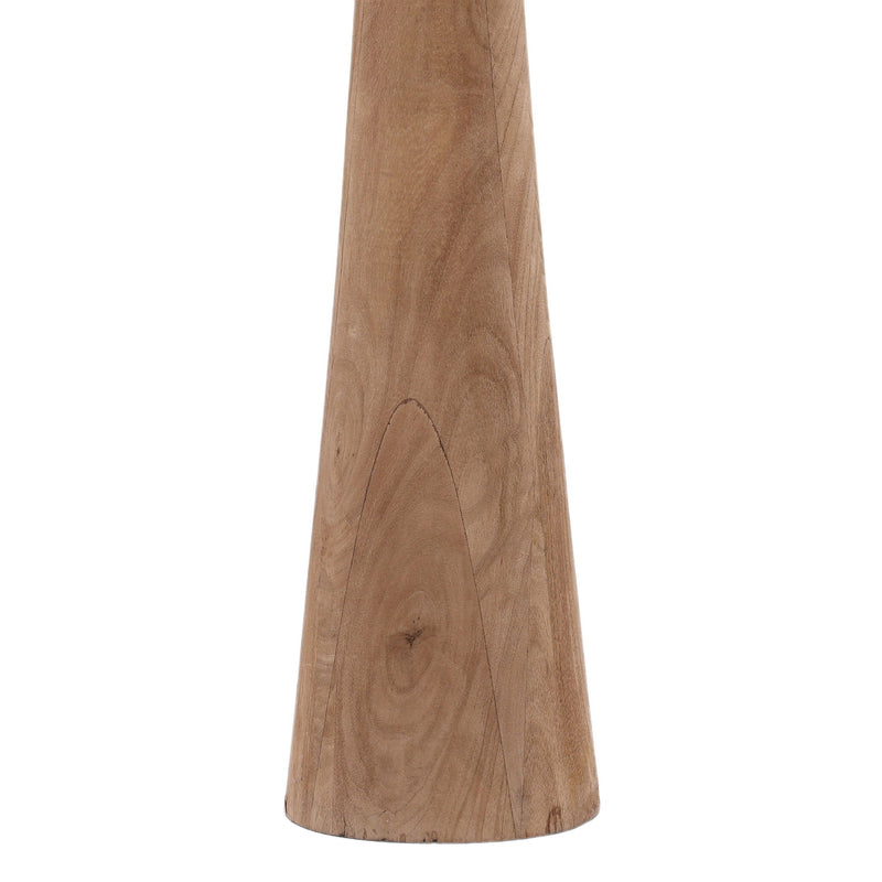 Corrina - Floor Lamp - Dark Natural And Beige