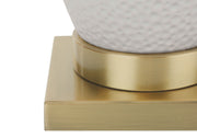 Lighting, Table Lamp, Ceramic, Transitional - White - R&R Furniture Gallery (Fountain Valley, CA)