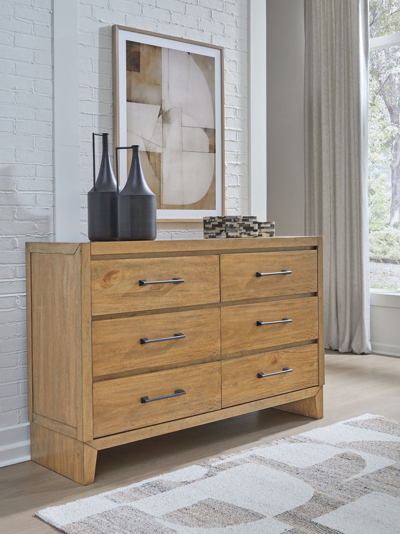 Sherbana - Dresser - Light Brown - R&R Furniture Gallery (Fountain Valley, CA)