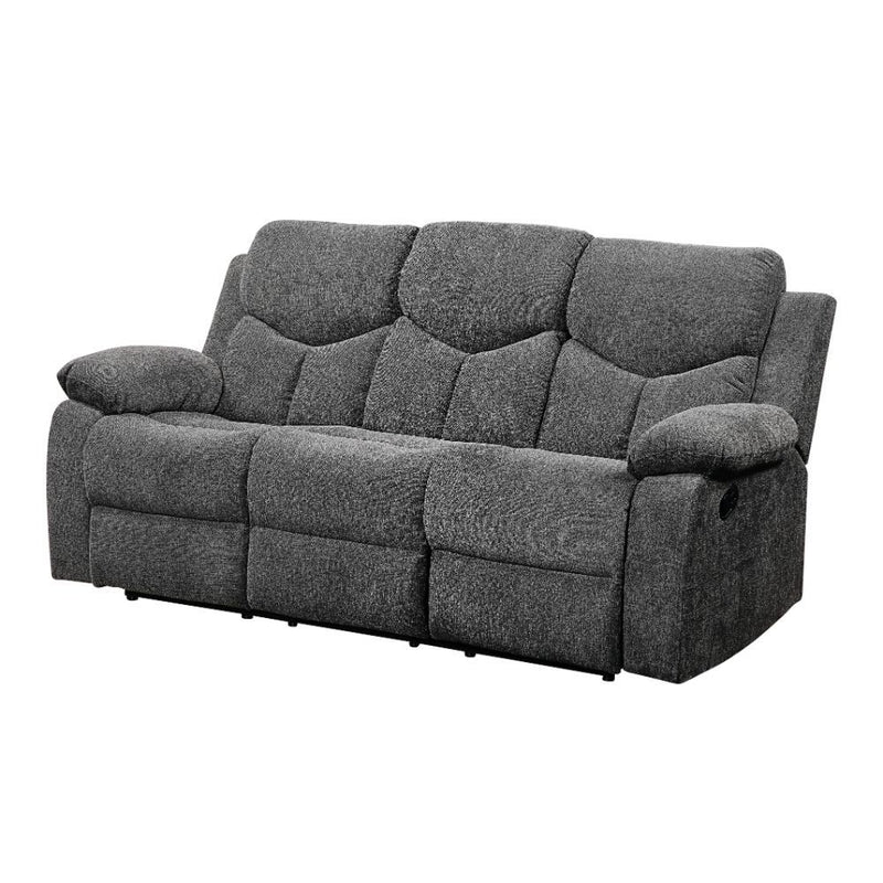 Kalen - Motion Sofa - Gray Chenille - R&R Furniture Gallery (Fountain Valley, CA)