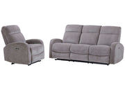 Tuscany - Power Reclining Sofa Set - R&R Furniture Gallery (Fountain Valley, CA)