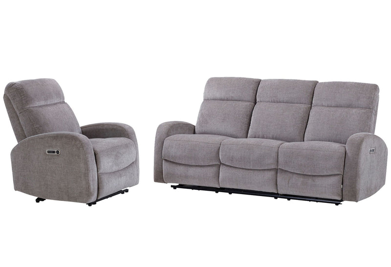 Tuscany - Power Reclining Sofa Set - R&R Furniture Gallery (Fountain Valley, CA)