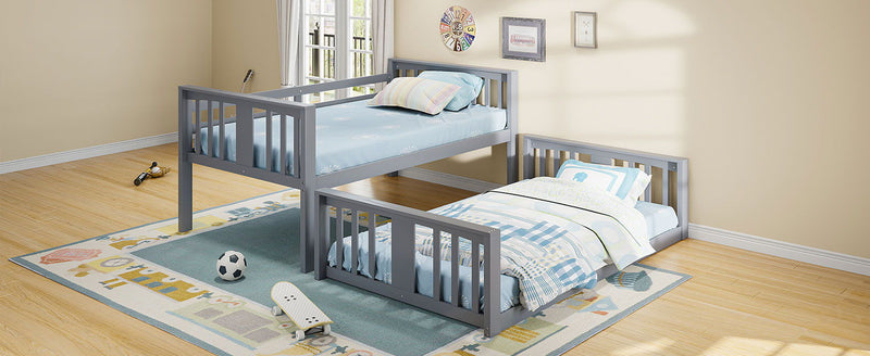 Solid Construction Bunk Bed & Ladder - R&R Furniture Gallery (Fountain Valley, CA)