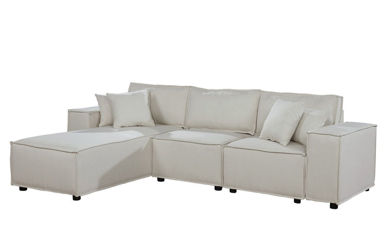 Harvey - Sofa With Reversible Chaise - R&R Furniture Gallery (Fountain Valley, CA)