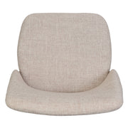 Modern Dining Chair With Iron Legs And Wood Finish - R&R Furniture Gallery (Fountain Valley, CA)