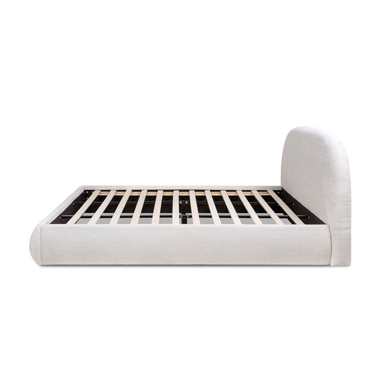 Archie Puffy Grounded - Upholstered Platform Bed