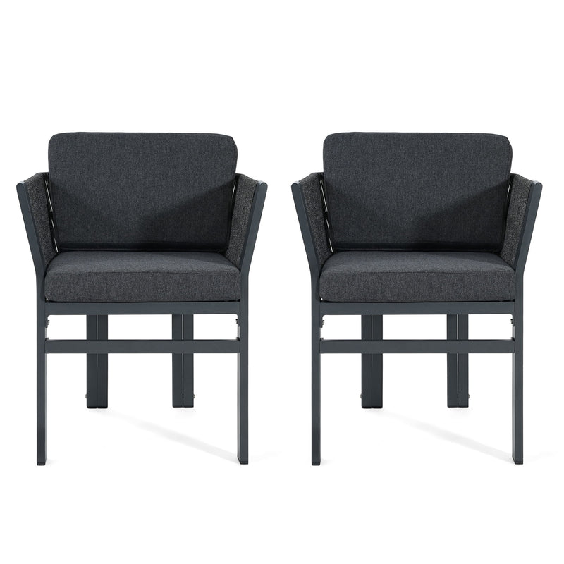 Outdoor Dining Chair, All-Weather Patio Seating For Backyard (Set of 2) - R&R Furniture Gallery (Fountain Valley, CA)