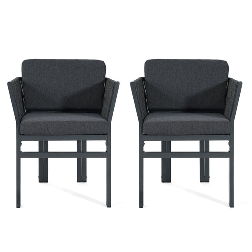 Outdoor Dining Chair, All-Weather Patio Seating For Backyard (Set of 2) - R&R Furniture Gallery (Fountain Valley, CA)