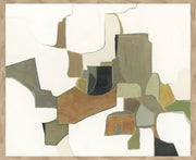 Walton - 48" x 72" Painting By Buddy Whitlock - Green / White - R&R Furniture Gallery (Fountain Valley, CA)