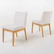 Contemporary Dining Chair SetWith Upholstered Fabric - R&R Furniture Gallery (Fountain Valley, CA)