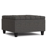 Harrison - Upholstered Coffee Table Storage Ottoman - R&R Furniture Gallery (Fountain Valley, CA)