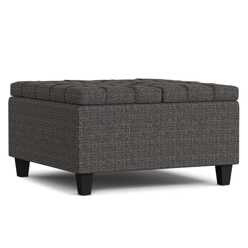 Harrison - Upholstered Coffee Table Storage Ottoman - R&R Furniture Gallery (Fountain Valley, CA)