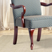 Delaney - Elegant Gooseneck Arm Chair With High Back - R&R Furniture Gallery (Fountain Valley, CA)