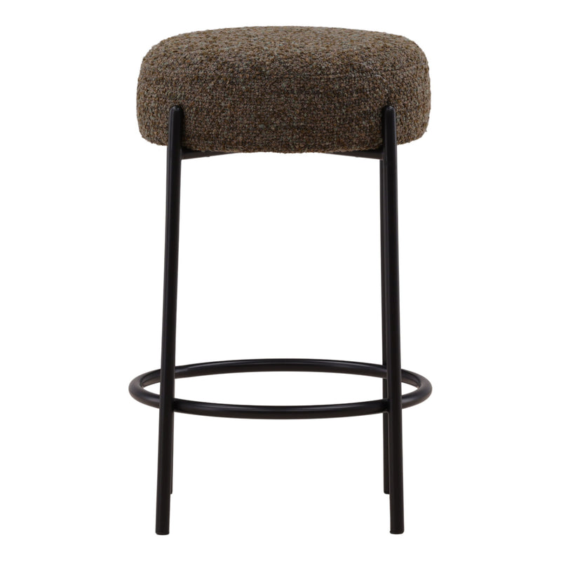 Becca - Counter Stool - Moss Green And Black