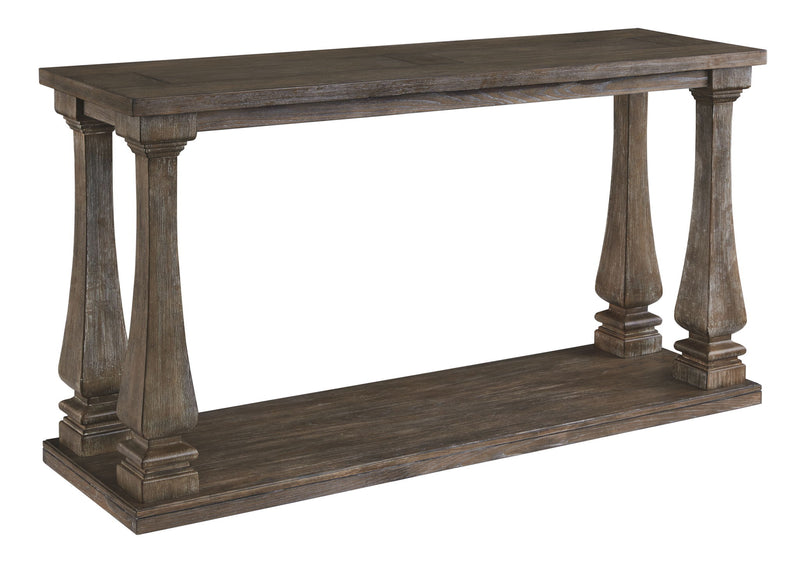 Johnelle - Sofa Table - Gray - R&R Furniture Gallery (Fountain Valley, CA)