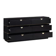 Julieta - 6 Drawer Dresser - R&R Furniture Gallery (Fountain Valley, CA)