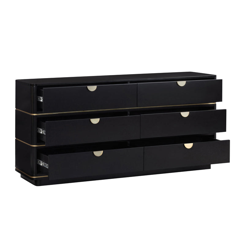 Julieta - 6 Drawer Dresser - R&R Furniture Gallery (Fountain Valley, CA)