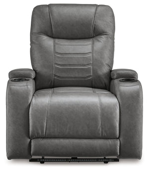 Schooner Rocks - Power Recliner / Adj Headrest - R&R Furniture Gallery (Fountain Valley, CA)