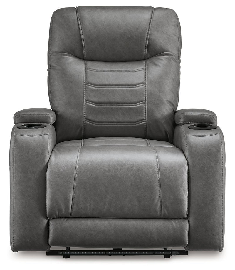 Schooner Rocks - Power Recliner / Adj Headrest - R&R Furniture Gallery (Fountain Valley, CA)